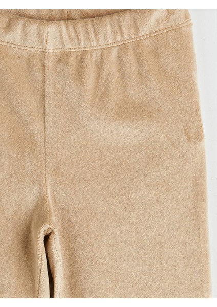 Yeni Sezon Beli Lastikli Kadife Kız Çocuk Tayt modelleri