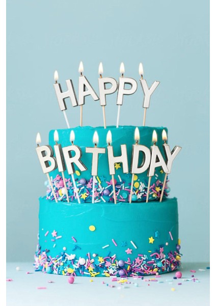 Gümüş Happy Birthday Mum Set modelleri