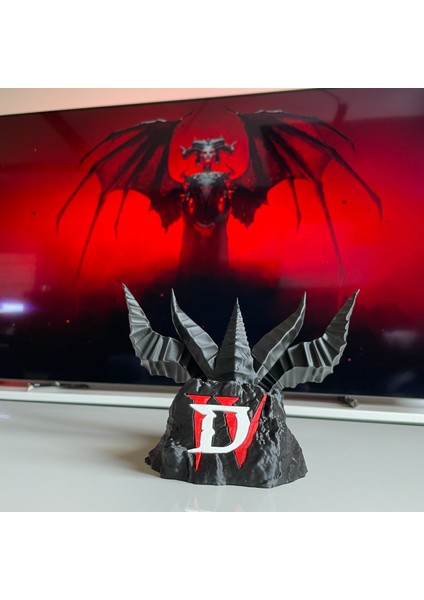 Diablo 4 Dualsense / Xbox Controller Standı - Pla Malzeme