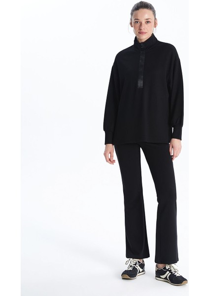 Yeni Sezon Dik Yaka Kadın Tişört modelleri