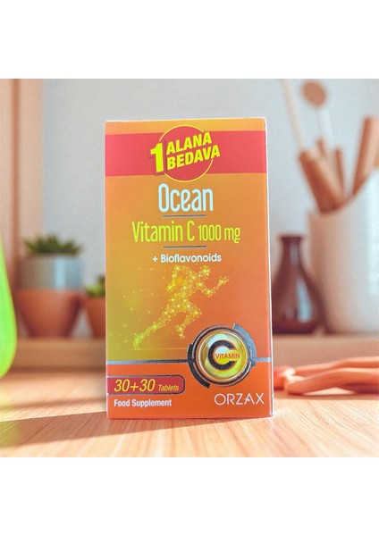 Ocean Vitamin C 1000 Mg 30+30 Tablet 1 Alana 1 Bedava 850071952933