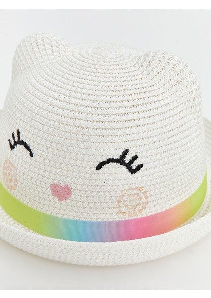 Yeni Sezon Kız Çocuk Hasır Şapka modelleri