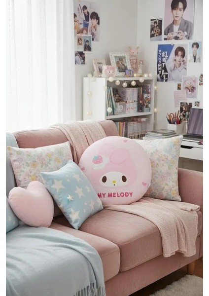 Sanrio Lisanslı Hafızalı Şekerleme Yastığı (My Melody) 40CM