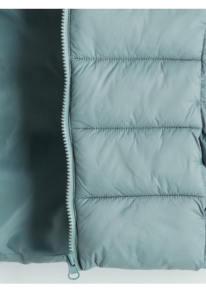 Yeni Sezon Kapüşonlu Kız Çocuk Şişme Yelek modelleri