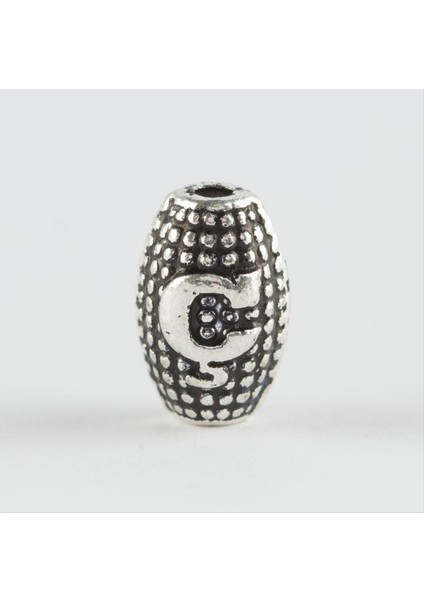 Depomix 8 mm Arpa Kesim Metal Harf Metal Tesbih Harfi -Ç