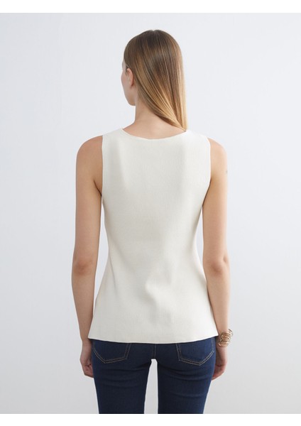 Yeni Sezon Bisiklet Yaka Kadın Triko Yelek fırsatları