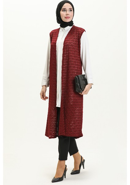 Basic Yelek 1640-03 Bordo fiyatları