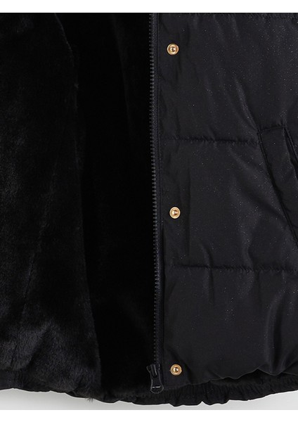 Yeni Sezon Kapüşonlu Kız Çocuk Şişme Mont modelleri