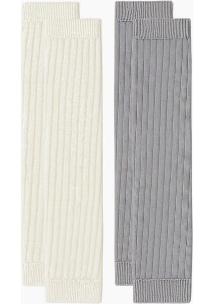 2 Adet Basic Kalın Pamuk Karışımlı Tozluk