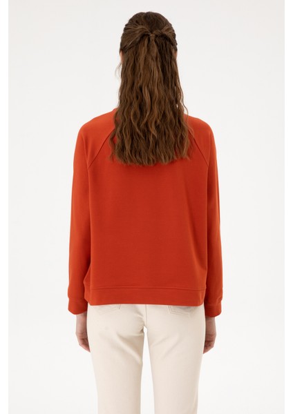 Kadın Kiremit Sweatshirt 50313610-VR031 indirimleri