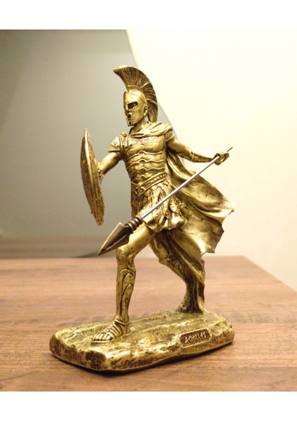 Tasarım Achilles Biblo 19 cm Mitolojik Heykel Ev Dekor Hediyelik Eşya fiyatları