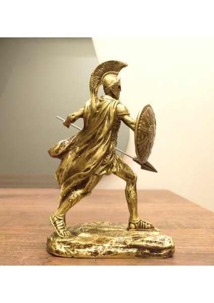 Tasarım Achilles Biblo 19 cm Mitolojik Heykel Ev Dekor Hediyelik Eşya fırsatları