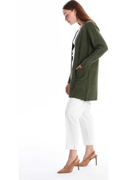 Yeni Sezon Şal Yaka Düz Uzun Kollu Kadın Triko Hırka fiyatları