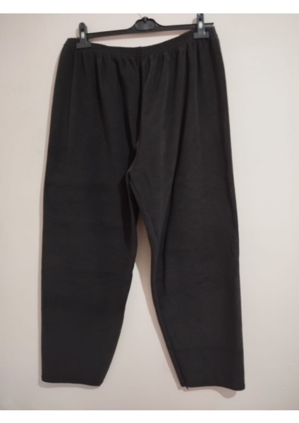 Kışlık, Çok Kalın, Standart Beden, Unisex, Düz Paça Traşlı Polar, Pantolon