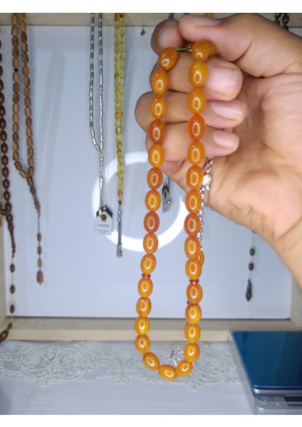 Bilal Albayrak Serisi Sıkma ve Ateş Kehribarı Tesbih fiyatları