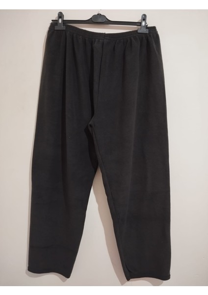 Kışlık, Çok Kalın, Standart Beden, Unisex, Düz Paça Traşlı Polar, Pantolon fırsatları