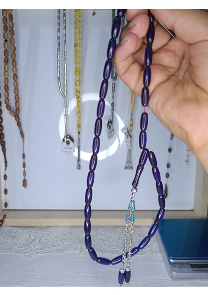 Parlament Mavisi Ateş Kehribar Tesbih fırsatları