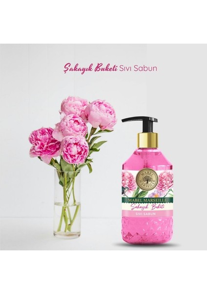 Şakayık Buket Sıvı El Sabunu 500 ml + Mavi Okyanus Sıvı El Sabunu 500 ml ( Oxy Wc Blok Hediyeli ) fiyatları