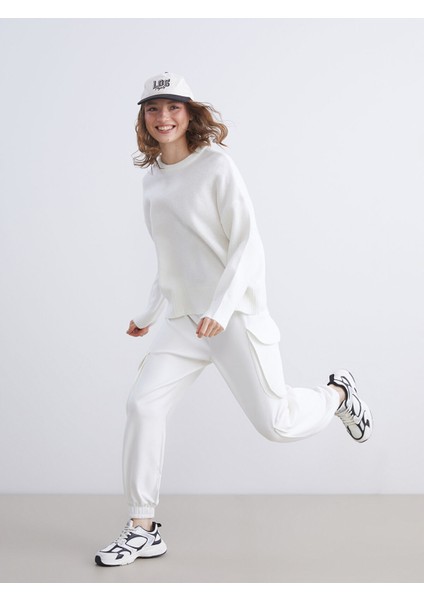 Yeni Sezon Bisiklet Yaka Oversize Kadın Triko Kazak fiyatları