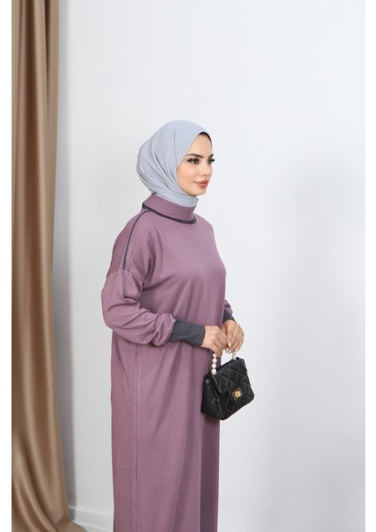 Çift Renk Merserize Elbise fırsatları