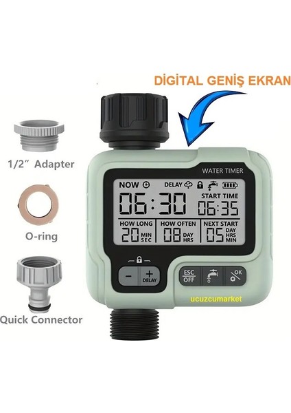 Su Zamanlayıcı Otomatik Digital (Büyük Ekran) fiyatları