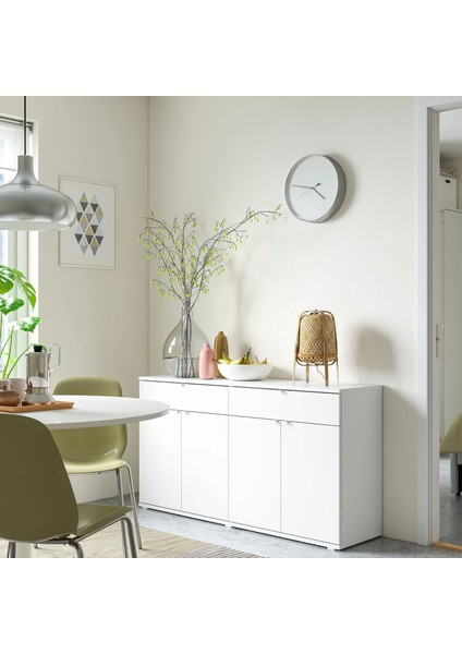 Vihals Kapaklı Dolap Beyaz 140 x 37 x 75 Cm modelleri