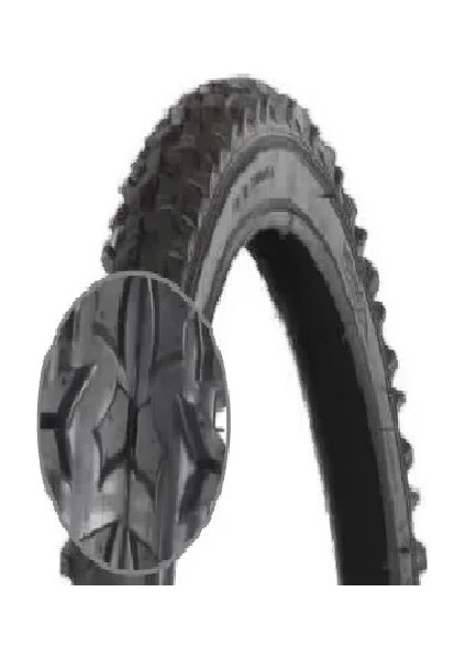 26 Jant 26X2.00 (26X1.95) Bisiklet Dış Lastiği Kalın Tırnaklı D2619