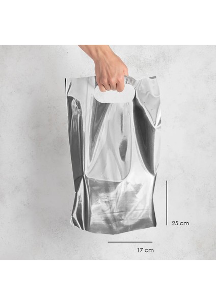 Metalize El Geçme Poşet 17X25 fiyatları