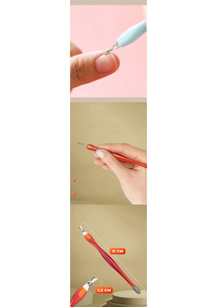 Hsnet Ergonomik Tırnak Et Kesici Et Itici 2 Adet Solingen - MBN9793-3162 fiyatları