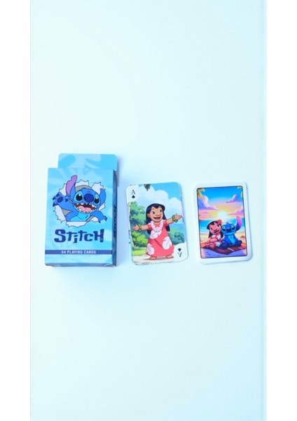 Stitch Temalı Iskambil Kartı Seti 54 Parça – Çizgi Film Tasarımlı Hediyelik Koleksiyonluk Oyun Kartları fiyatları