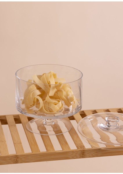 Ayaklı Cam Saklama Kabı 20 cm fırsatları