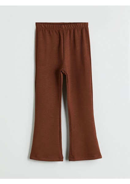 Yeni Sezon Beli Lastikli Basic Kız Çocuk Tayt