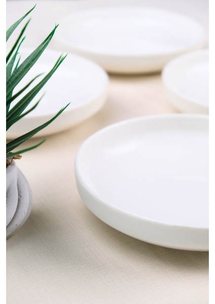 Porselen Sofia Çukur Tabak 18,5cm 620CC 4 Lü modelleri