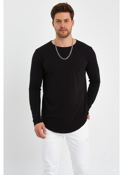 Geniş Yaka Etek Kısmı Oval Kesim Tişört fırsatları