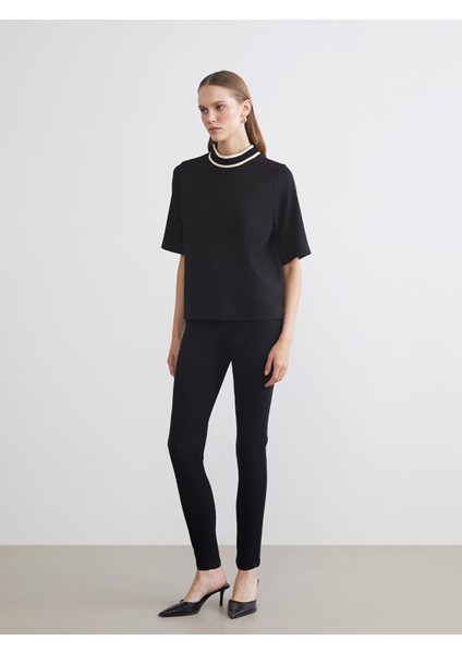 Yeni Sezon Dik Yaka Kadın Tişört fiyatları