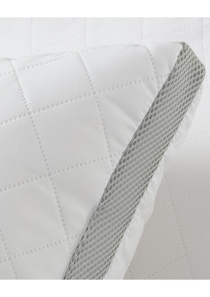 Klimalı Yastık - Beyaz/açık Gri - 50X70 cm fırsatları
