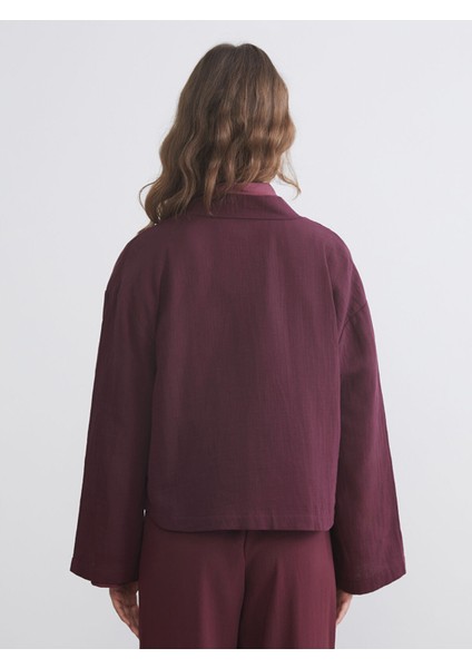 Yeni Sezon V Yaka Oversize Müslin Kadın Kimono fırsatları