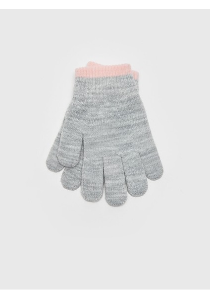 Yeni Sezon Baskılı Kız Çocuk Triko Eldiven 2'li modelleri
