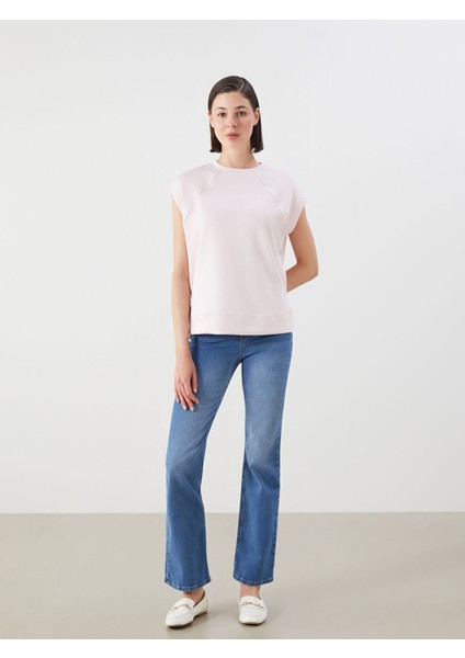 Yeni Sezon Bisiklet Yaka Oversize Kadın Tişört fiyatları