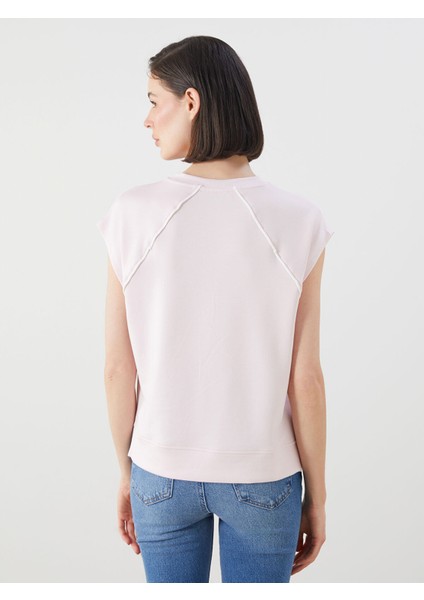 Yeni Sezon Bisiklet Yaka Oversize Kadın Tişört fırsatları