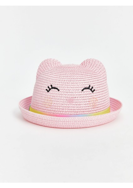 Yeni Sezon Kız Çocuk Hasır Şapka