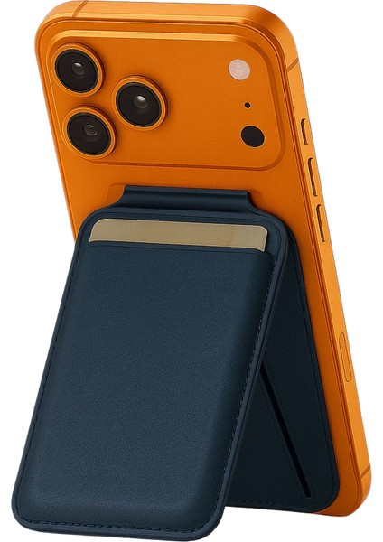 Flexstand Standlı Lacivert Magnetik Yapıştırmalı 5 Hazneli Mıknatıslı Kartlık