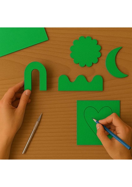 Yeşil Mukavva 35X50