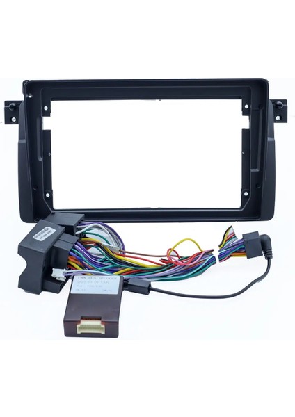 Bmw E46 1998-2005 Uyumlu 9 Inç Çerçevesi - Soket - Canbus