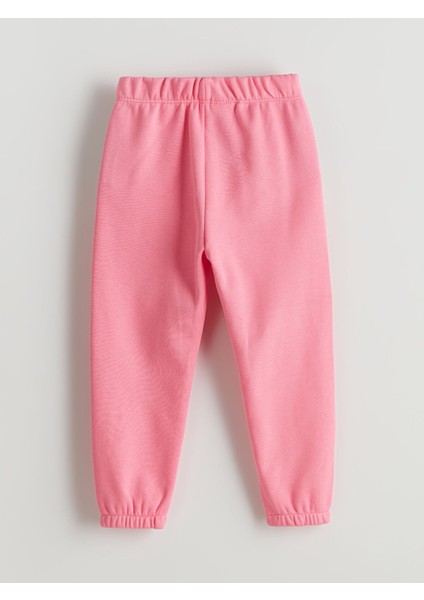 Yeni Sezon Beli Lastikli Basic Kız Çocuk Jogger Eşofman Altı modelleri