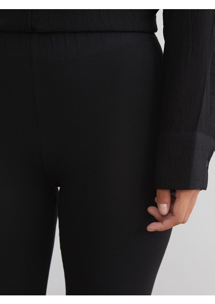 Yeni Sezon Beli Lastikli Kadın Tayt modelleri