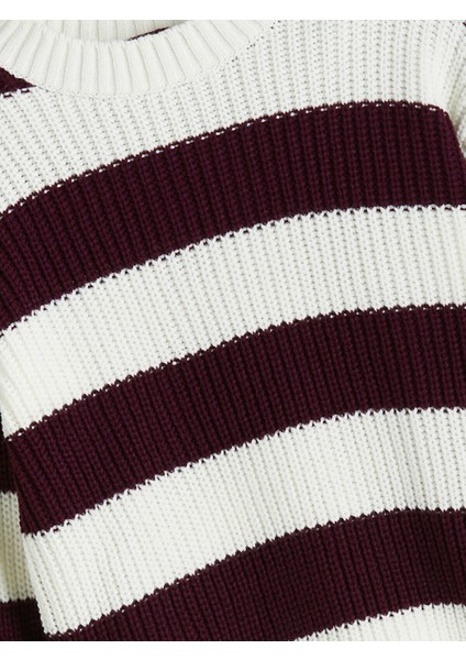 Yeni Sezon Bisiklet Yaka Çizgili Kız Çocuk Kazak fiyatları