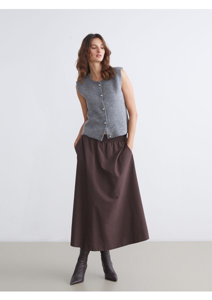 Yeni Sezon Bisiklet Yaka Kadın Triko Yelek fiyatları