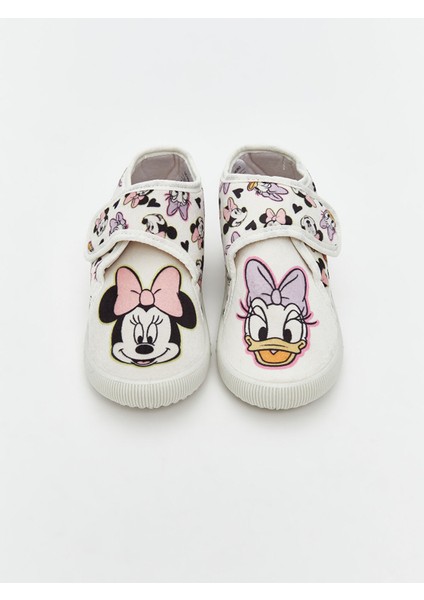 Yeni Sezon Minnie Mouse Baskılı Kız Bebek Panduf modelleri