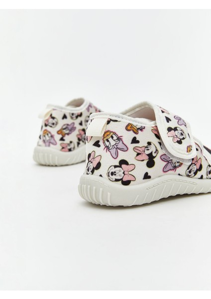 Yeni Sezon Minnie Mouse Baskılı Kız Bebek Panduf indirimleri